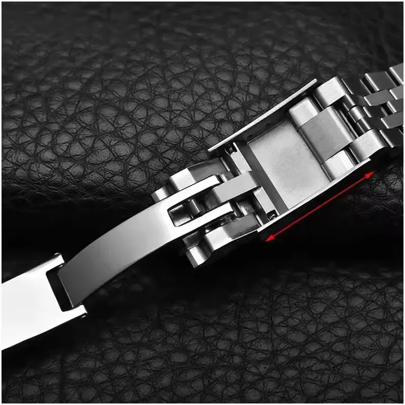 904L Jubilee Watch Band For Rolex Sub GMT Yacht Daytona 20mm Watch Strap Men Luxury Bracelet Mod Parts Replacement Accessories