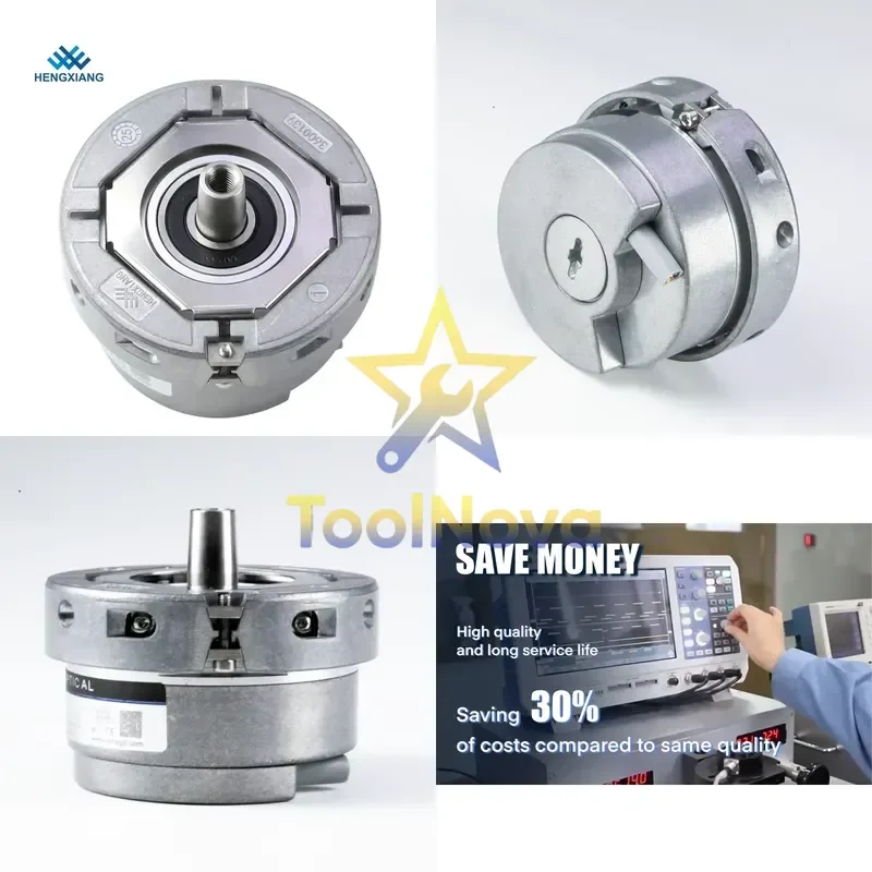 2026Hotsale* Hengxiang ST65 Elevator SinCos Encoder 9.25mm Tapered Shaft 1Vpp 0.5Vpp 32768PPR Optical Rotary Encoder Sensor