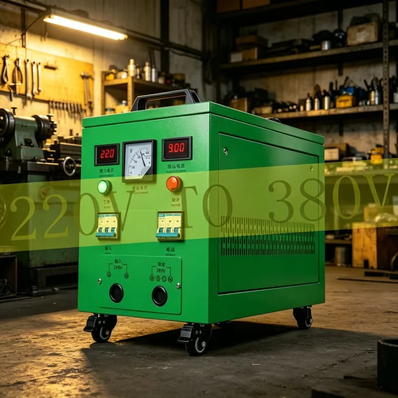 Home Workshop Three Phase Automatic Voltage Regulator 3kVA 380V For DIY Craft Bench Lathe Milling Drill Press Personal Use