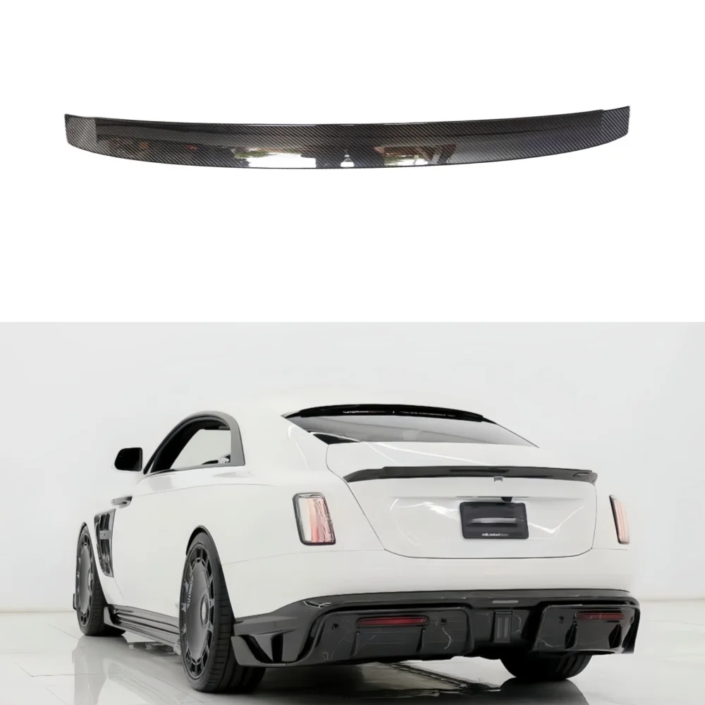 

For Rolls Royce Modified Dry Carbon Fiber M-style Roof Spoiler for Rolls Royce Spectre