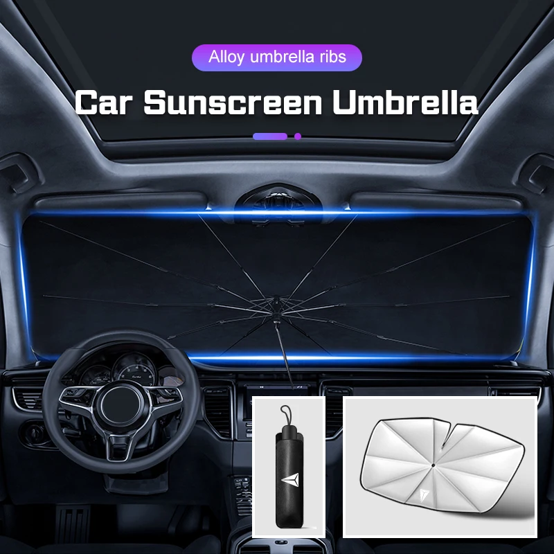 

For Changan Deepal SL03 S7 L07 S05 Car Front Windshield Sunshade Umbrella Summer Sun Uv Protection Folding High Shading Cover