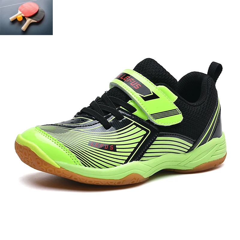 

High Quality Training Table Tennis Shoes Mens Breathable Children Volleyball Tennis Anti-skid Sports Shoes Badminton Shoes L1087