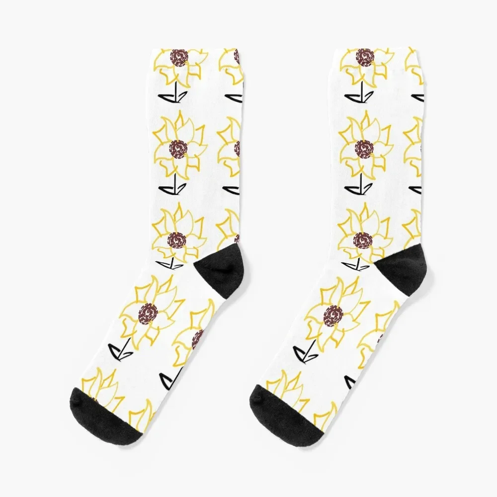 

Interpretive Sunflower Vol. 6 Socks floor funny gift happy gym Socks Ladies Men's