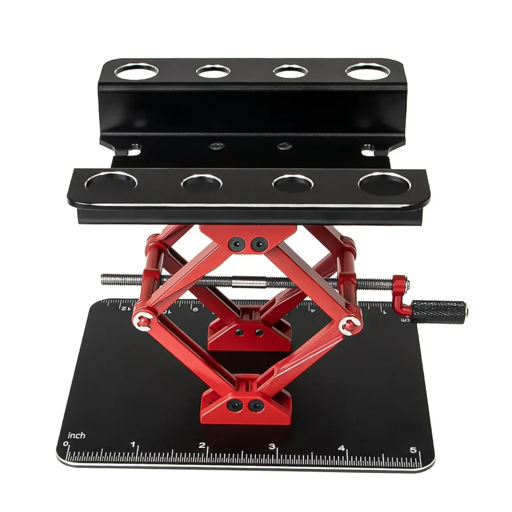 

RC Car Repair Work Stand Adjustable Height Assembly Platform for TRX4 Redcat Axial Arrma Kraton Slash 1/10 1/8 1/12 RC Car