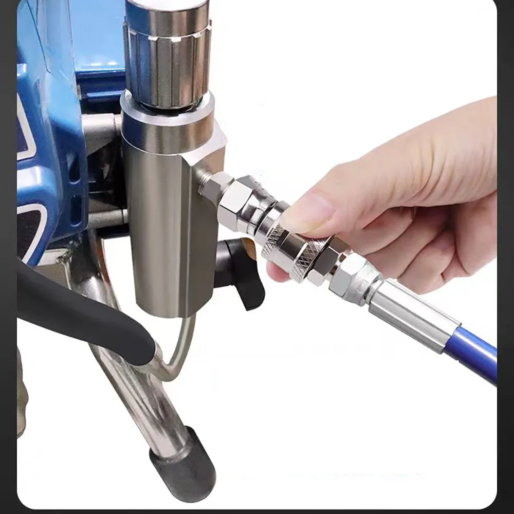 Airless Spray Straight Pipe Rotary Joint Universal Quick Connector Air Hose Quick Connector Airless Spray Gun Accessories