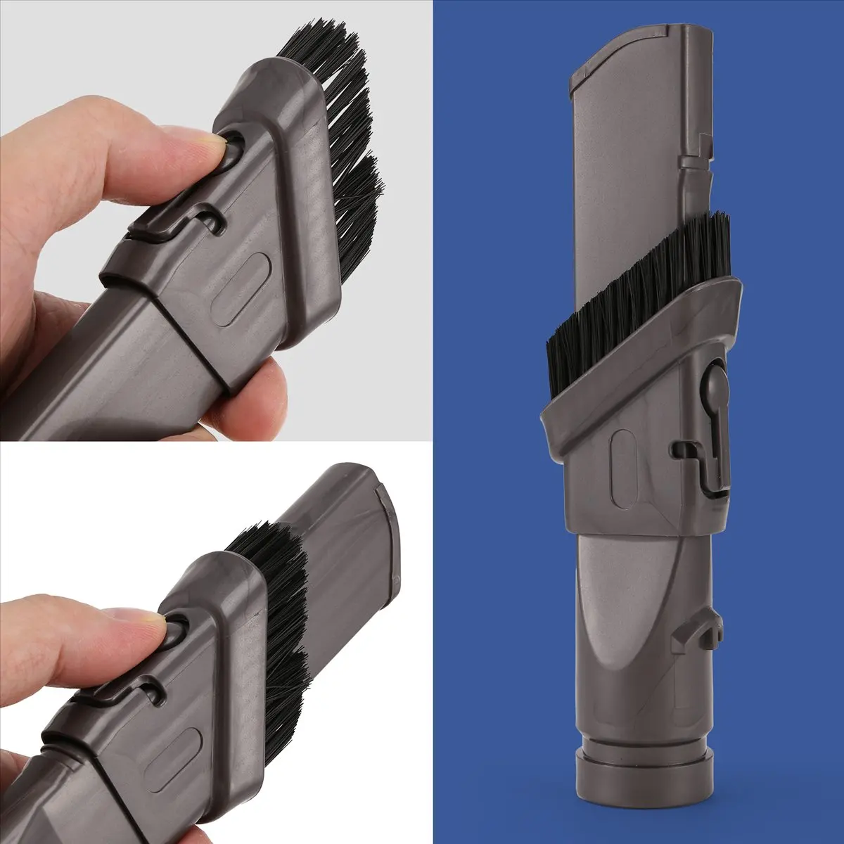 

【50% OFF】Flat Nozzle Brush Suction Head for V6 DC30 DC34 DC52 DC72 Vacuum Cleaner Spare Parts Accessories 2 in 1 Brushes