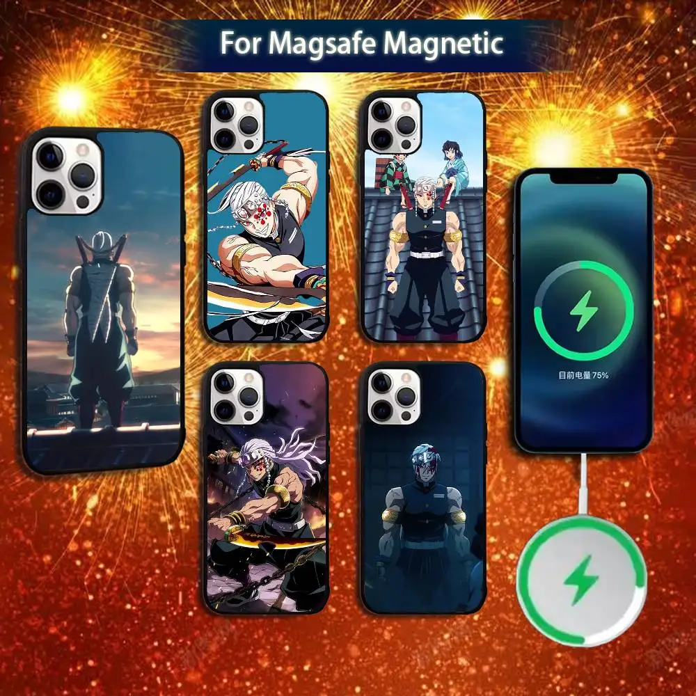

Anime Tengen Uzui Phone Case For iPhone 16e,16,15,14,13,12,11,Plus,Pro,Max,Mini Magsafe Magnetic Wireless Charging