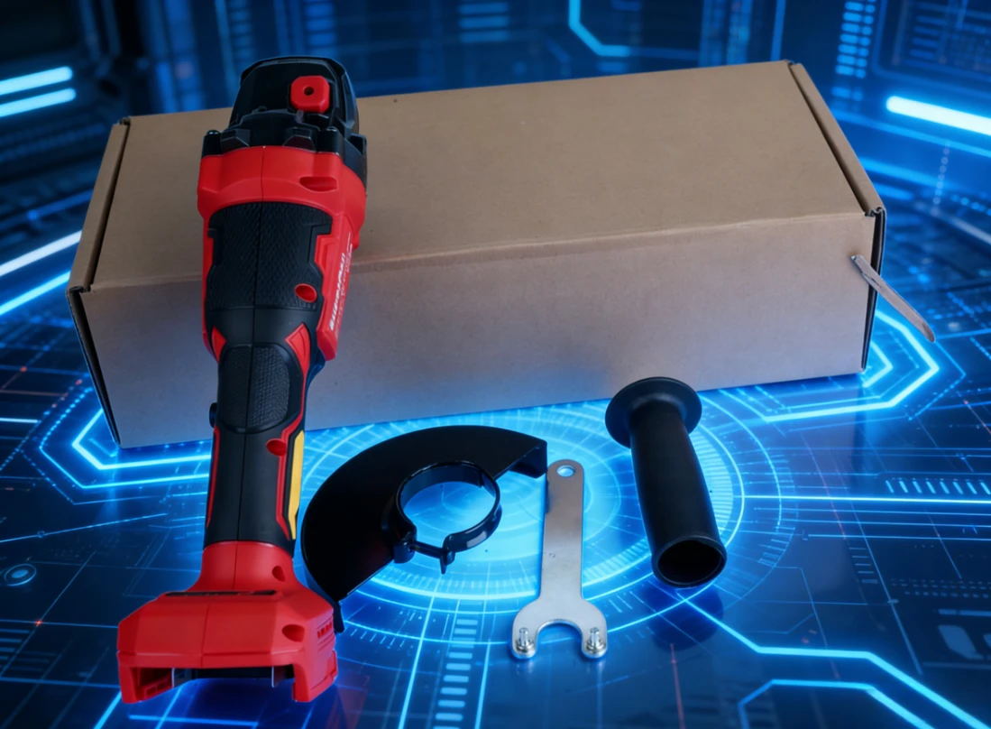 

Бесщеточная угловая шлифовальная машина с регулируемой скоростью для бытового/промышленного использования, электрическая ручная шлифовальная машина. Аккумулятор в комплект не входит.