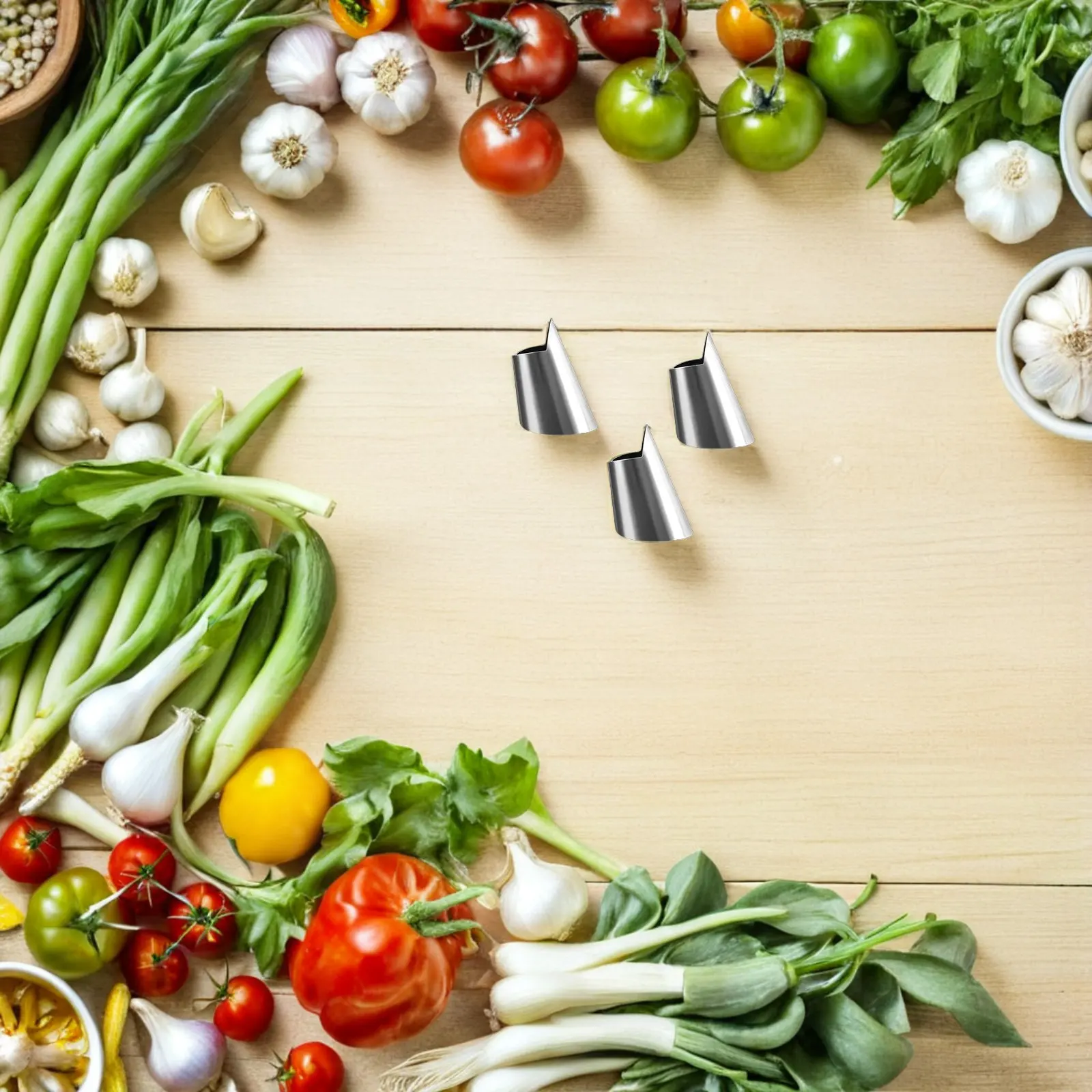 

20 шт. Защитные накладки для пальцев из нержавеющей стали, инструменты для обрезки, нарезки, очистки, шелушения, инструменты для работы с гайками