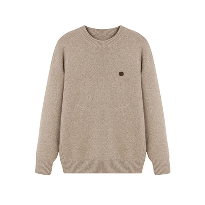 Wool Blends Premium Men Sweater Long Sleeved Pullovers All Match Winter Quality Soft Comfortable Skin-Friendly Sueters De Hombre