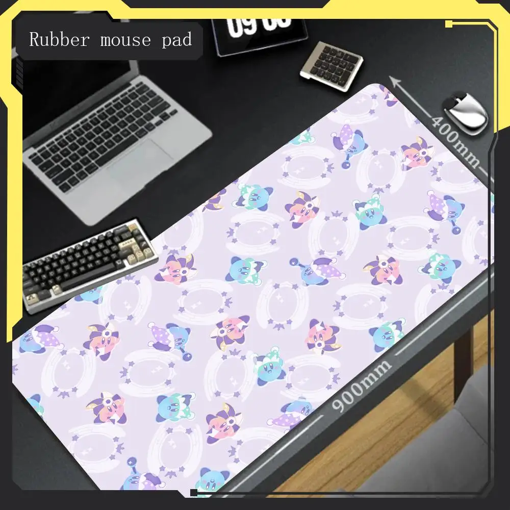 Many people like it K-Kirby-Y Mouse Pad electronic game mouse pad with non slip and wear-resistant suitable for desktop laptops