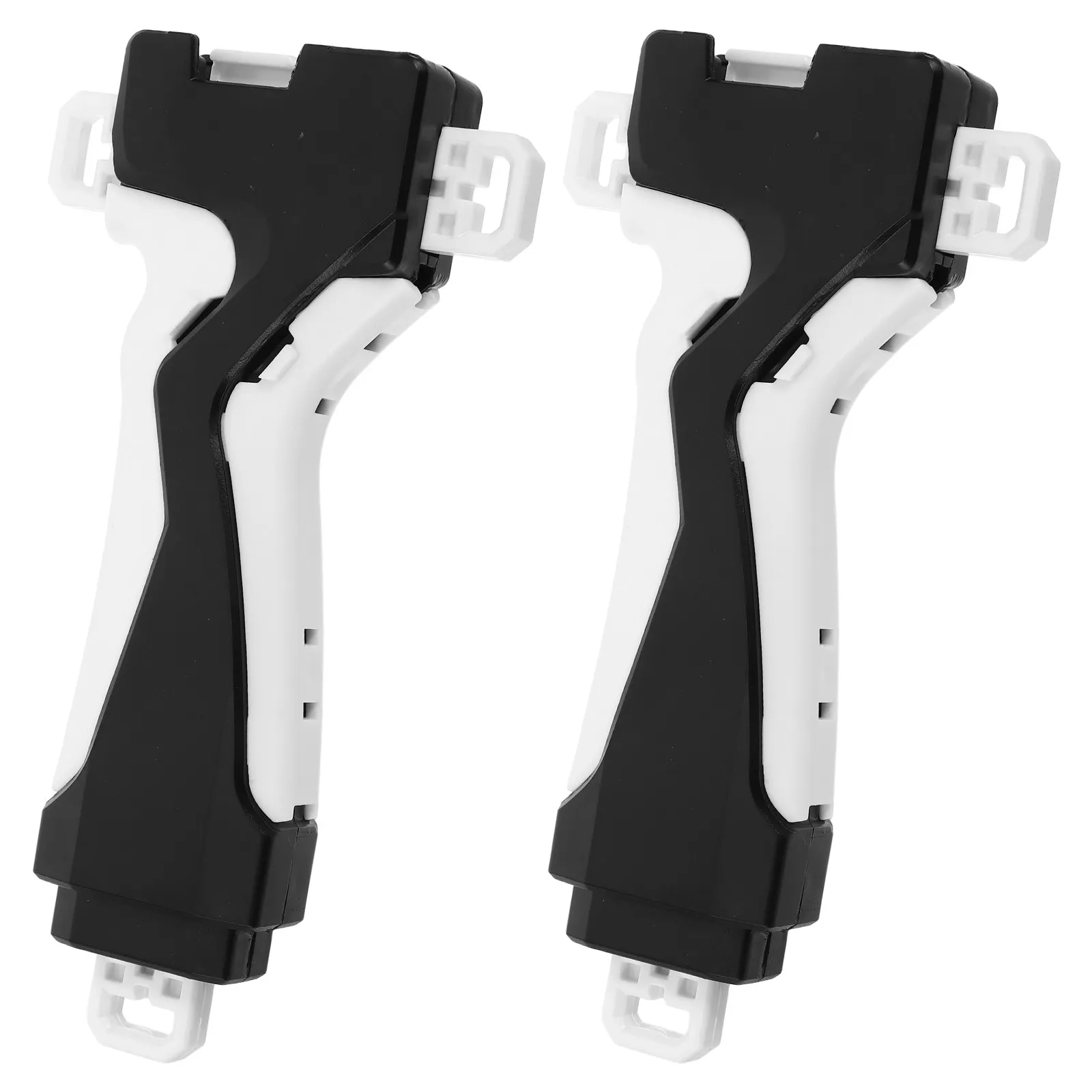 2Pcs Spinning Tops Launcher Grip Set Ergonomic Precision Launch for Gyro Battle Accessories Compatible with Most Spinning Tops
