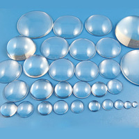 6mm 8mm 10mm 12mm 13mm 14mm 15mm 16 20mm 25 30 32 35 40mm Mini Optical Glass Lens Optics Plano Convex Condenser LED No Edge Lens