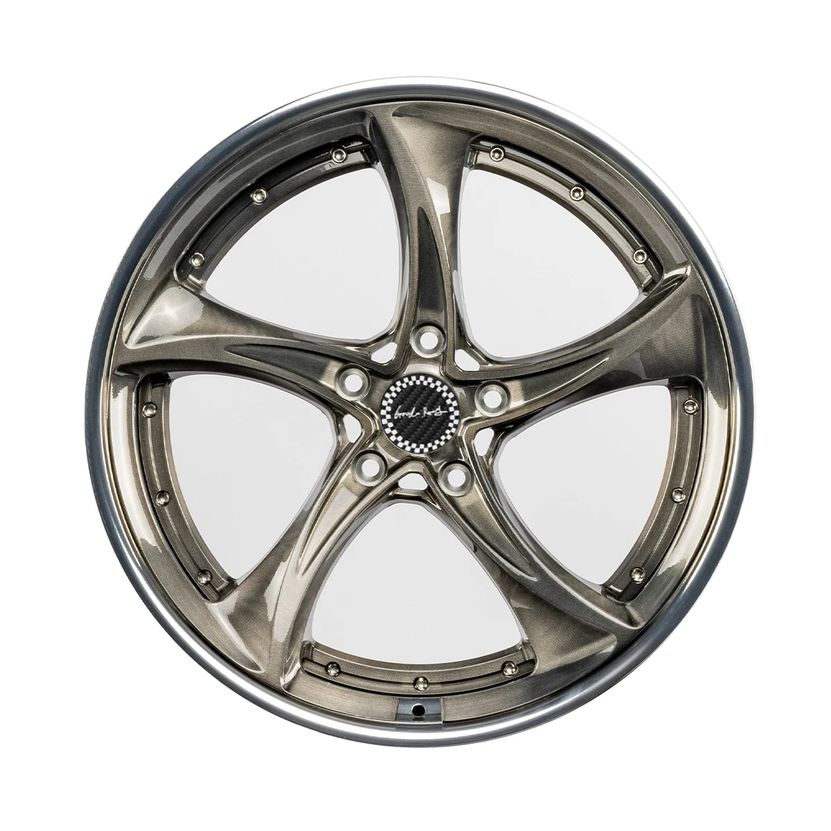 Luxury Car Fitments 24x14 Forged Wheel Packages New Double-Piece with Aluminium Alloy Material for BMW/Audi/Tesla