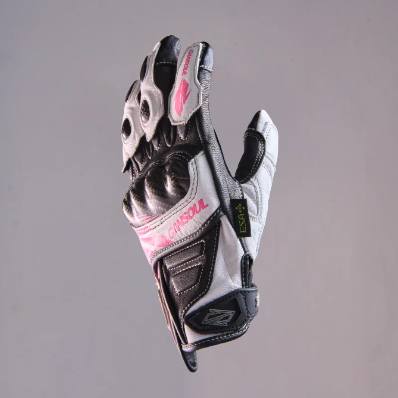 GanSoul Motorcycle Gloves Carbon Fiber Motorcycle Racing Competitive Gloves Spring/summer Breathable Touch Screen