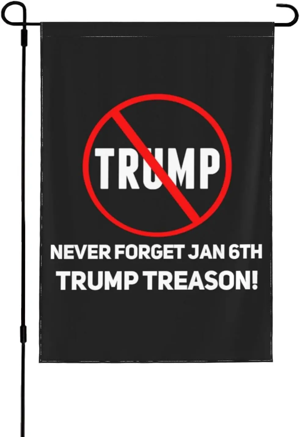 12x18 Trump Treason Garden Flag Double Sided Anti Trump Vote Blue 2022 Yard Flag Trump Is Guilty For Prison House Flag Vote Blue