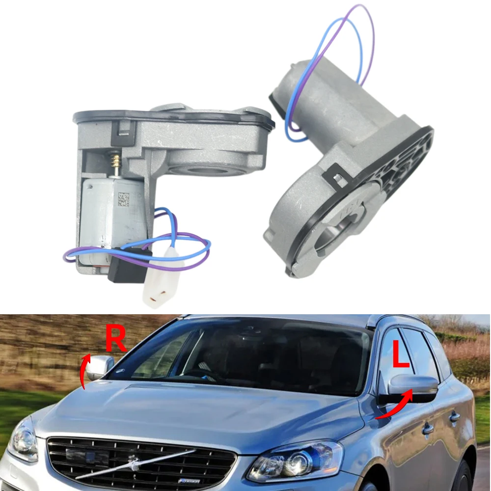 

Door Wing Side Rear View Power Mirror Electric Fold Motor Actuator For Volvo XC60 MK1 2008-2017 XC90 MK2 2015-2021