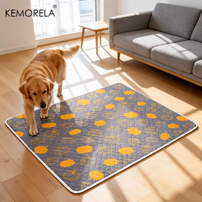 4PCS Washable Reusable Cat and Dog Urine Pads Leak Proof Training Mats Quick Drying After Washing Suitable For Living Room Car