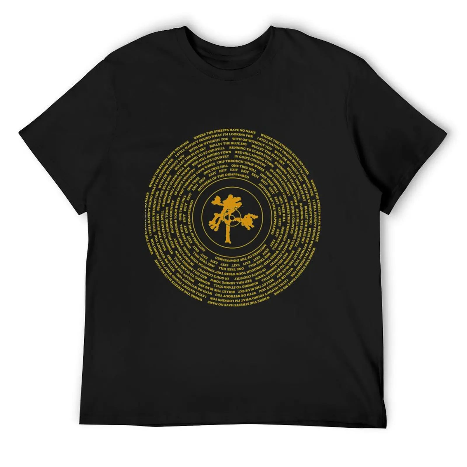 

Joshua Tree Vinyl T-Shirt tops plain man clothes vintage clothes mens graphic t-shirts