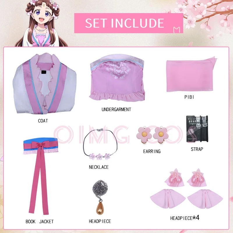 O boticário diários senhora lishu cosplay traje carnaval uniforme anime halloween trajes femininos jogo