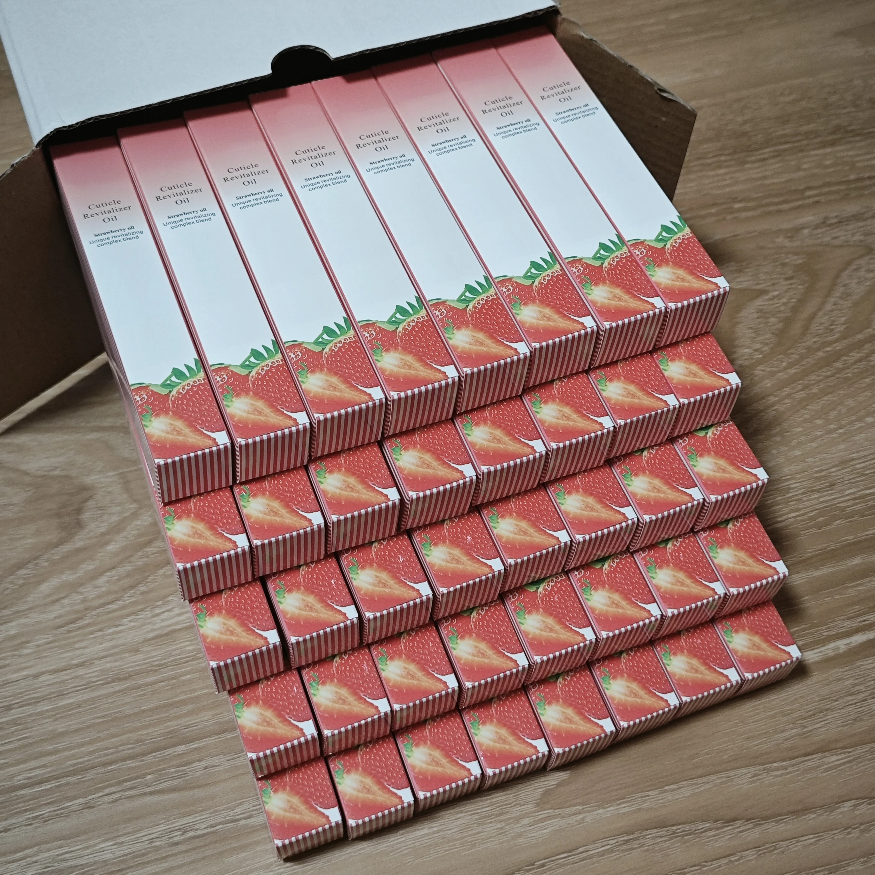

40 шт. 큐티클오일 Strawberry Nail Cuticle Oil Pen aceite de cuticulas uñas Soften Живить huile cuticule ongles Средство для ухода за ногтями