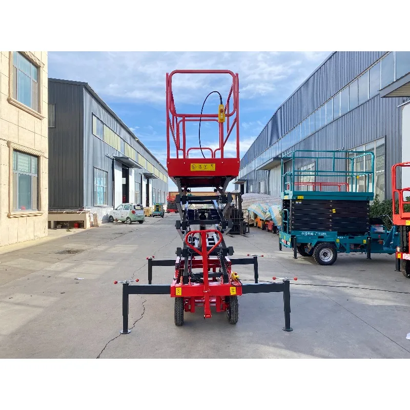 High-end 3-18M Mobile Elevate Hydraulic Scissor Lift Table with Automatic Control and Safety for Secure Operation