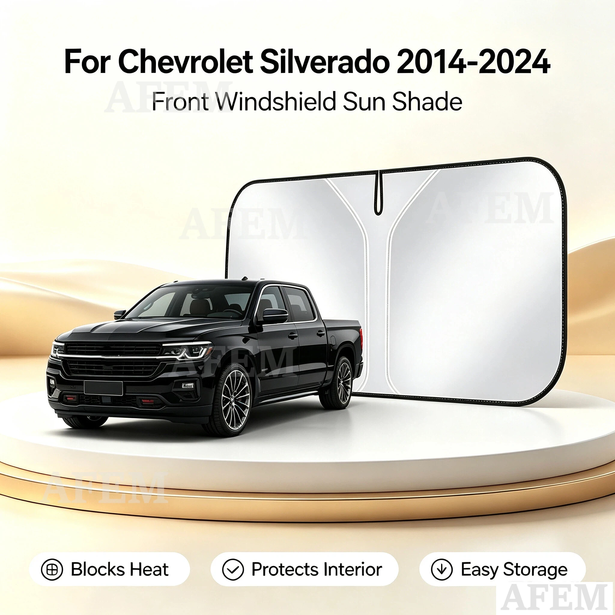 Car Accessories In Store - 1PCS Para Chevrolet Silverado 2014-2024 Cobertura