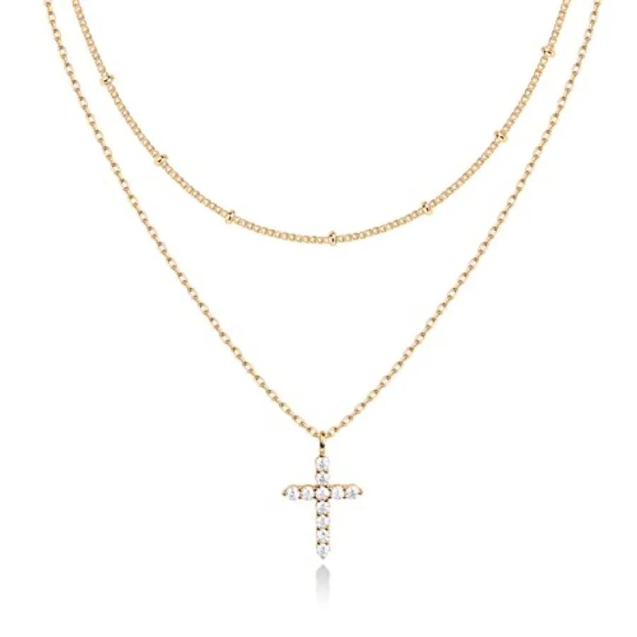 

14K Gold Plated Layering Necklaces Stylish Minimalist Design Pendant Necklaces Butterfly, Heart, Lock,,Coin, Lightning Bolt, Ci