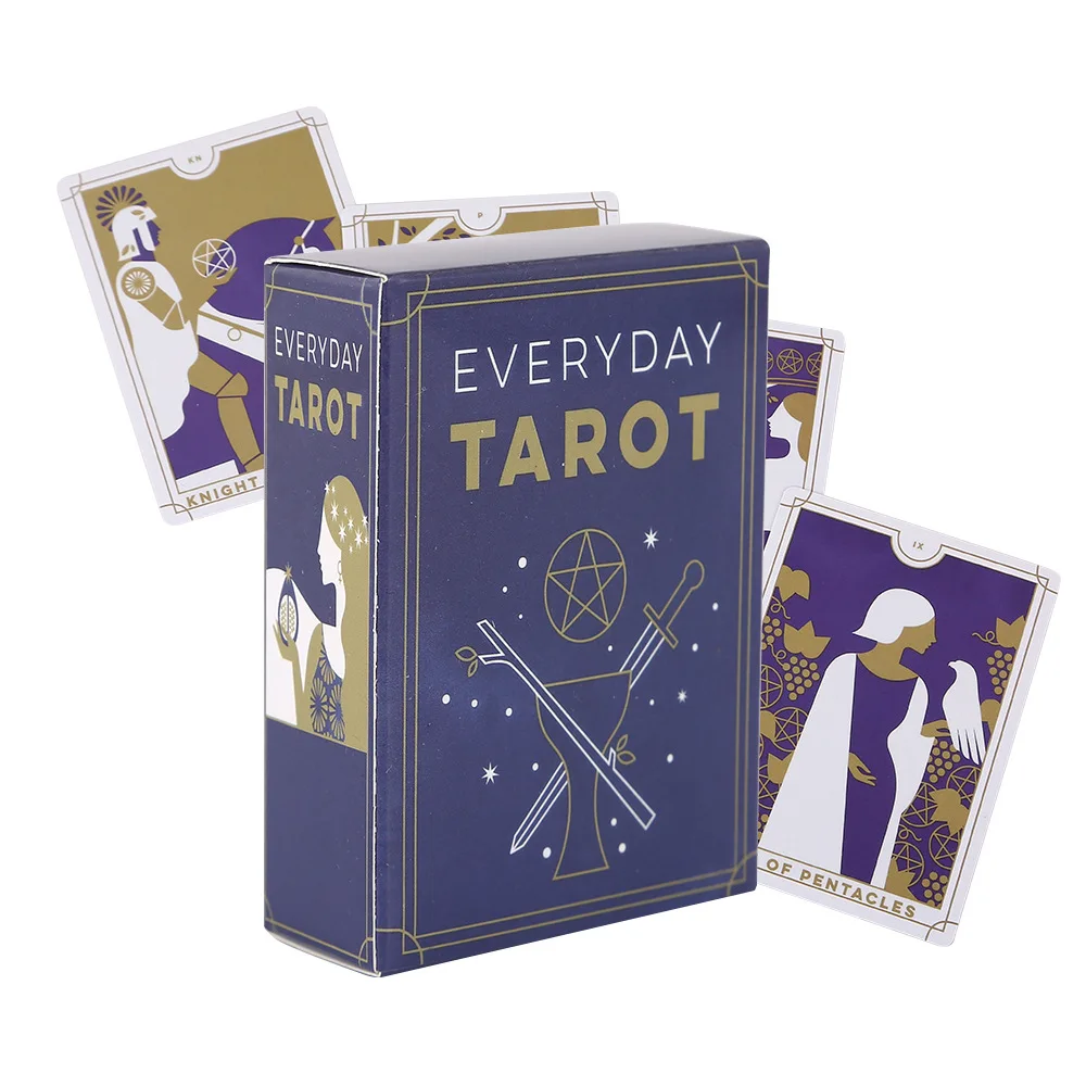 Everyday Rider Tarot Cards A 78-Deck Oracle English Visions Divination Edition Board Playing Games