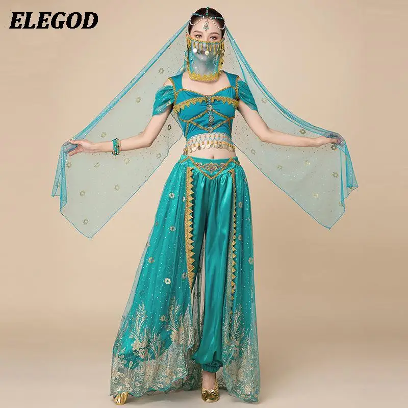 المرأة مثير ملابس رقص البطن مجموعة الكبار العربية الياسمين الأميرة الرقص الشرقي ممارسة التدريب دعوى ملابس أداء الهالوين