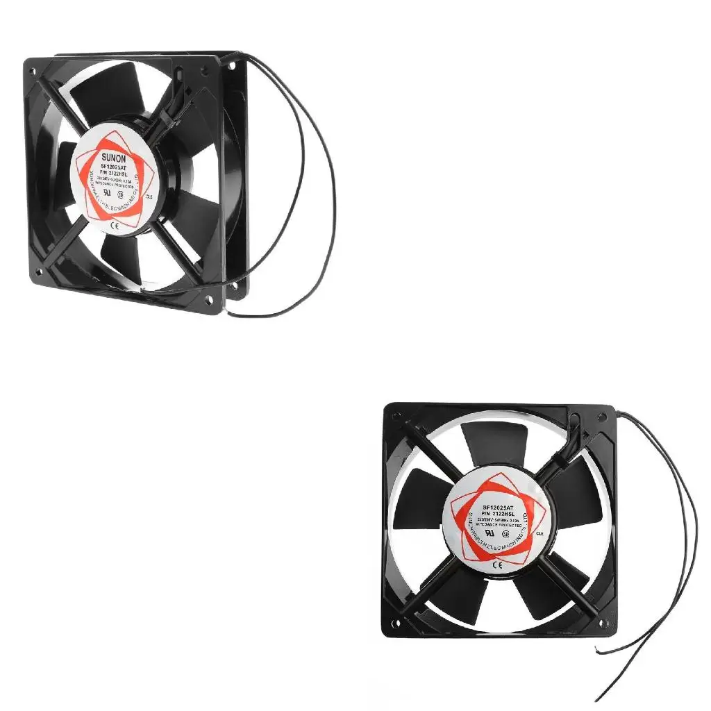 

SF12025AT 2122HSL 12025 120 мм подшипник скольжения 220-240 В переменного тока 2-проводной для охлаждения корпуса