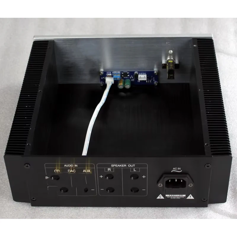 KYYSLB Vẽ DIY 270*90*260mm Nhà Khuếch Đại Âm Thanh Ốp Lưng WA17 Tất Cả Bằng Nhôm Lớp MỘT Preamp Khuếch Đại khung xe