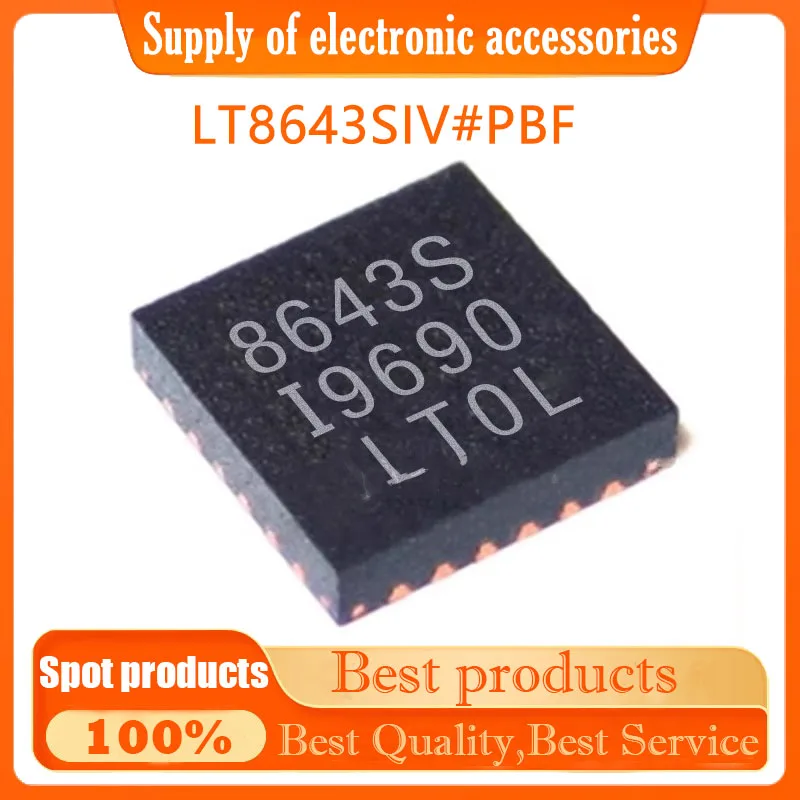 

LT8643SIV # PBF трафаретная печать 8643S, патч LQFN24, Оригинальный оригинальный чип