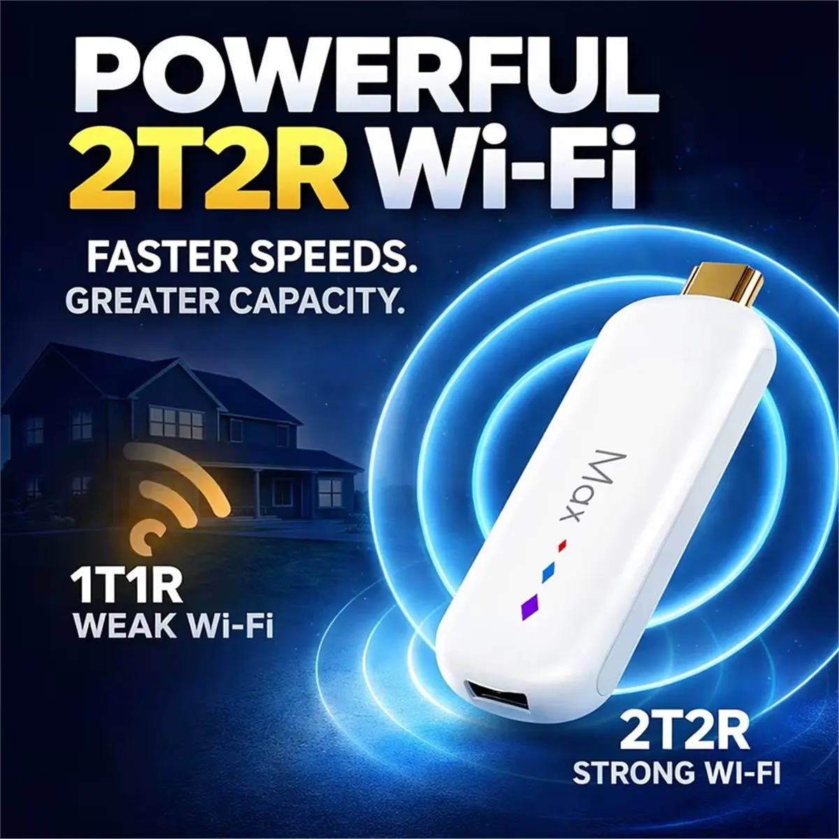 DT75BG Android Amlogic S905L Quad Core 4K Video WiFi BT Voice Assistant Remote Control Media Player Smart TV Box