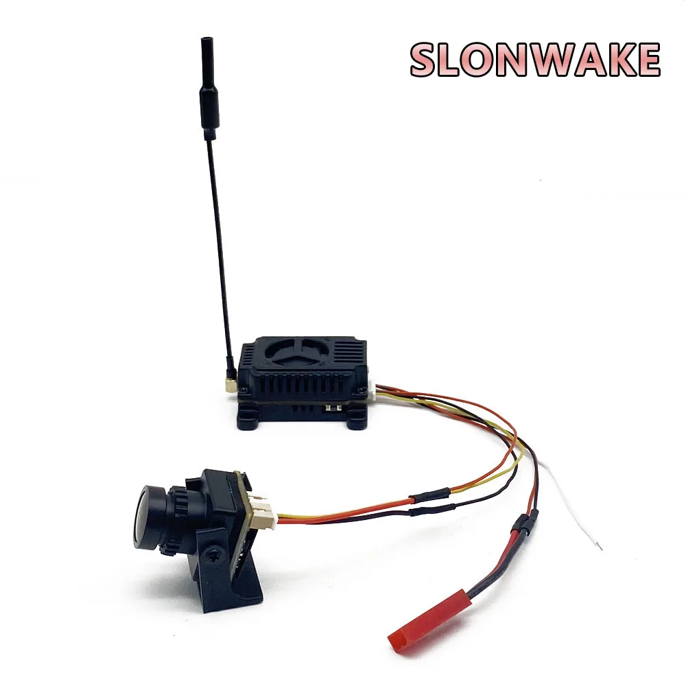 Transmisor de vídeo VTX de 5,8G, carcasa CNC de 1,6 W, soporte de alta potencia OSD con Micro Starlight CMOS 1200TVL fpv, uso de cámara para RC FPV