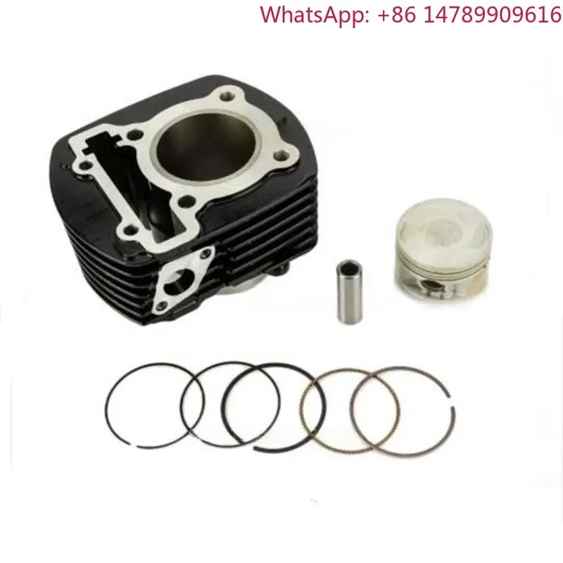 Intake 20mm Exhaust Valve Cylinder Head Custom Assembly For WS110 110CC ATV Engine Precision Anti-Deformation