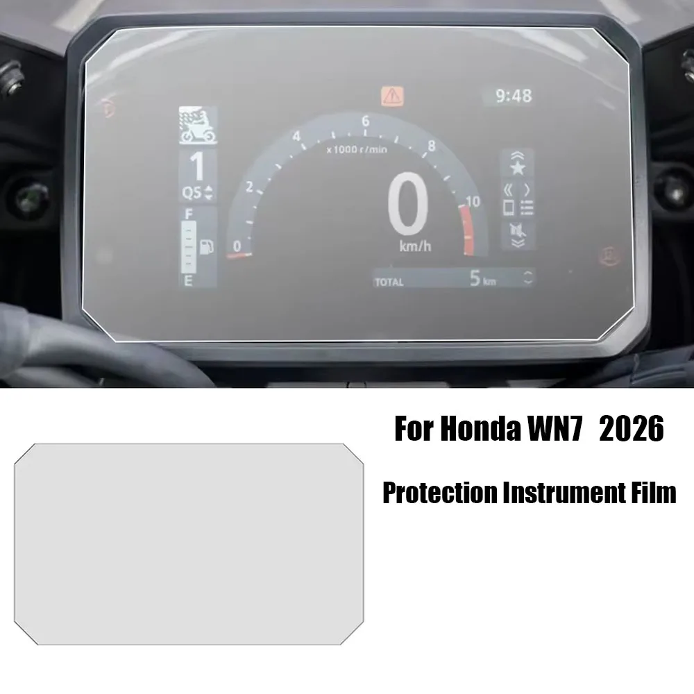 

Для Honda WN7 2026 новые аксессуары для электрических мотоциклов, защита от царапин, кластерный экран, защитная пленка для приборной панели