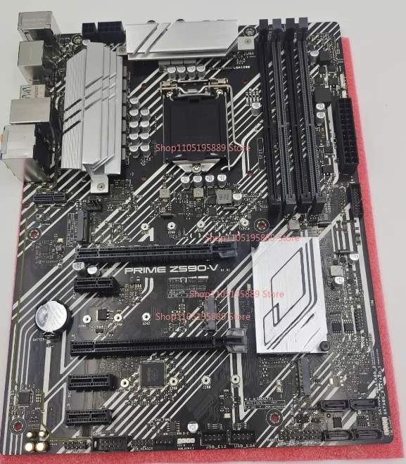 

Материнская плата ASUS Prime Z590-V ATX, поддерживает процессоры Intel 10-го/11-го поколений