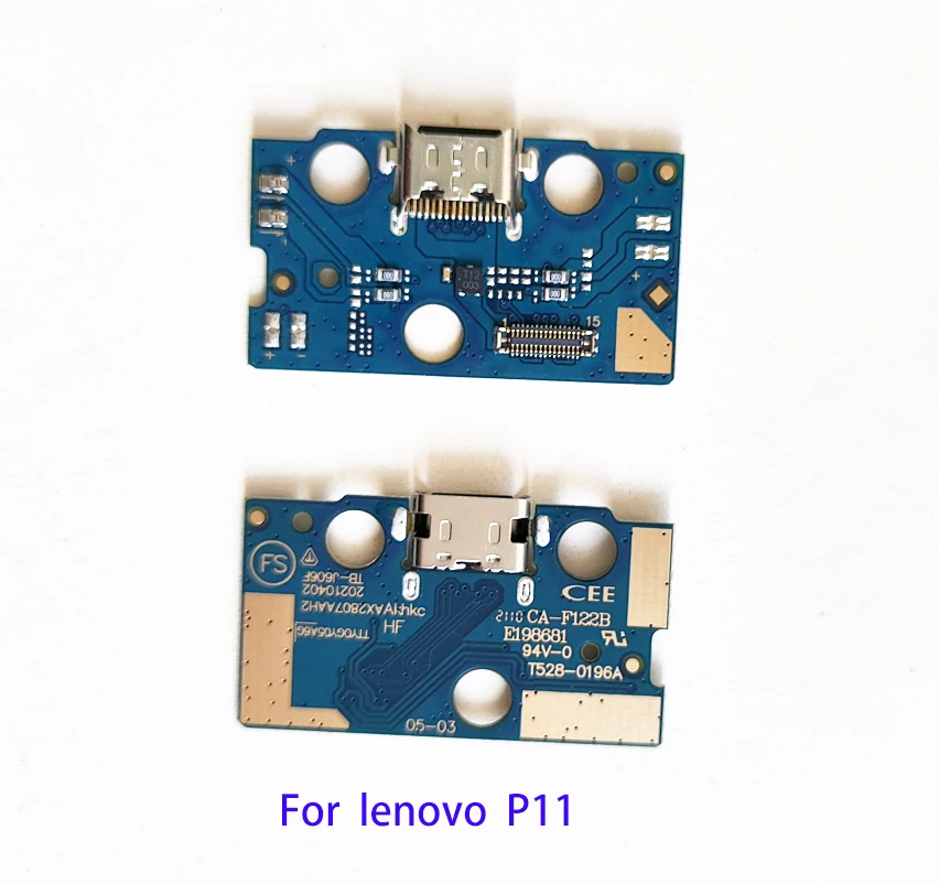 USB Charging Port Connector Charge Dock Board LCD Display Motherboard Flex Cable For Lenovo Tab P11 TB-J606F TB-J606L TB-J606N