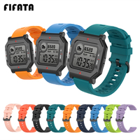 FIFATA Watch Band For Huami Amazfit Neo Replacement Wrist Strap Silicone Sport Bracelet For Xiaomi Amazfit Neo Watch Accessories
