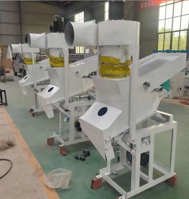 Small grain rice corn specific gravity stone and sand removal machine