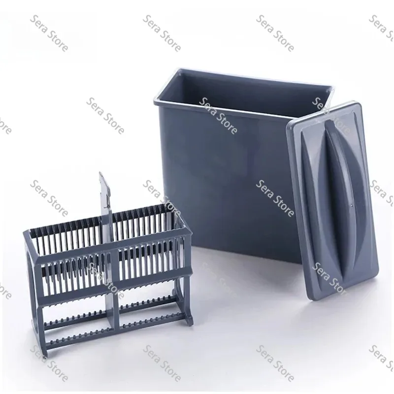 Combined Plastic Staining Jar Incubation Box Antigen Retrieval Container Immunohistochemistry Slide Staining Rack