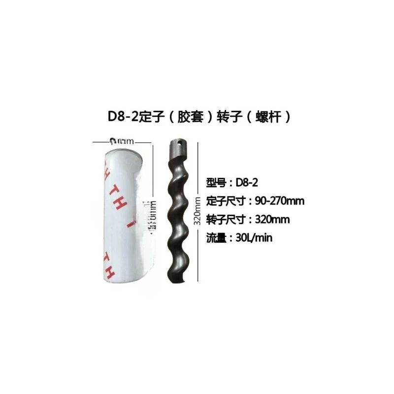 Spraying Accessories Spraying Machine Stator Rotor Gypsum Spraying Machine Accessories Cement Grouting