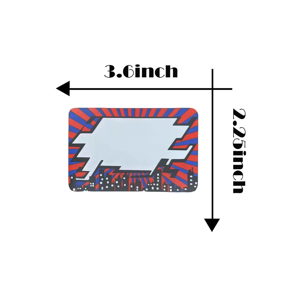 6Pcs Comic Dialogue Box Sticker Name Tag Sticker Funny Dialog Box Stickers Office Stationery  Stationery Decor Stationery Label