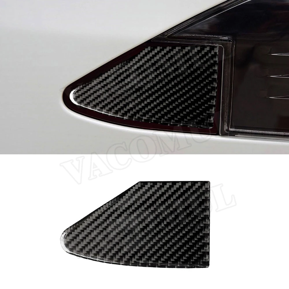 

Carbon Fiber Car Charging Port Panel Trim Moulding Cover For Tesla Model S Model X 2015-2019 LHD Exterior Accessories