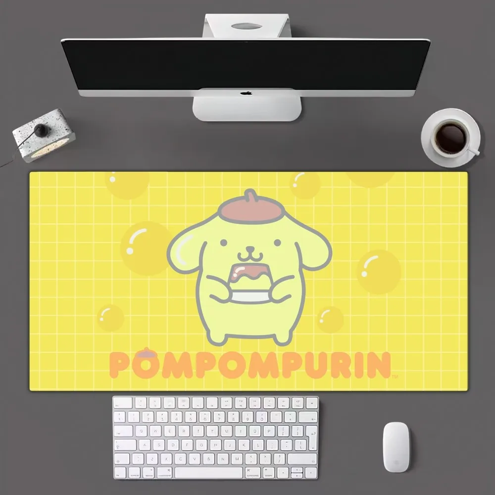 Miniso Sanrio Pom Pom Purin Mauspad Mauspad Gamer Mauspad Größe für Büro lange Tisch matte