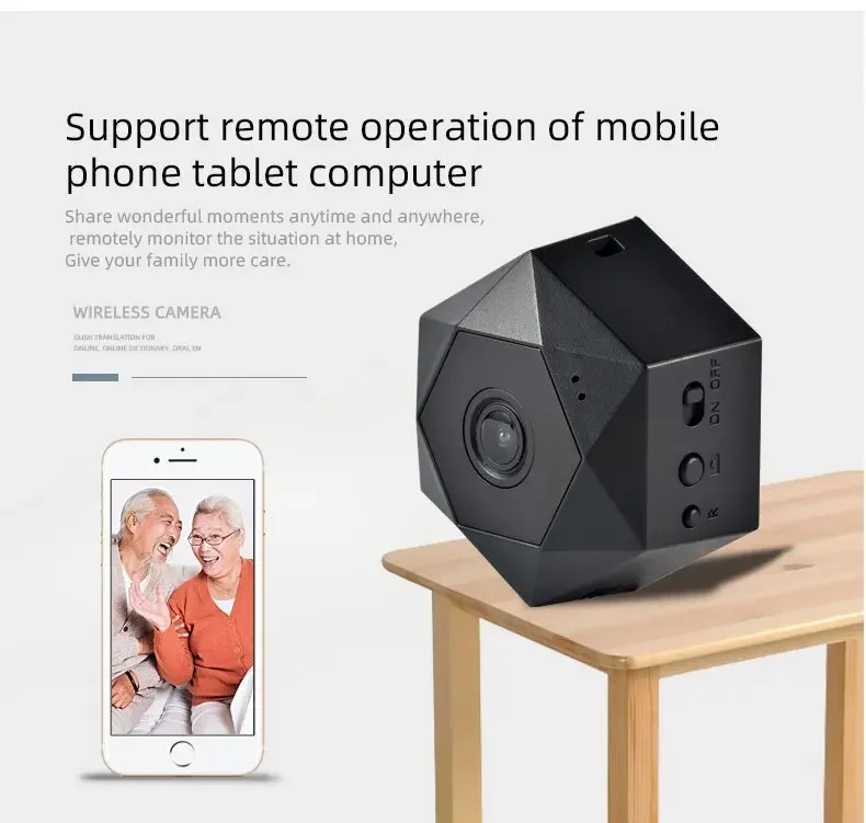 Mini Wifi Camera HD Wireless Monitoring Security Protection Surveillance Home Remote Indoor  Security Cam for Camcorders Video