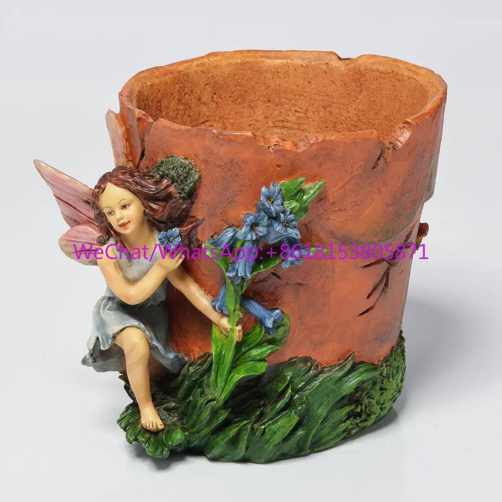 Creative Crafts - Flower Pot Fairy and Bee - Home Decoration Ornament Gifts