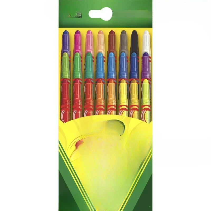 Mini Twistables Crayons, 24 Ct, Back to School Supplies for Kids, Classroom Supplies, Adaptive Art Tools, Gifts for Kids