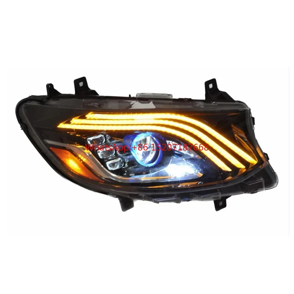 

WZXD style projector lens LED headlights for Sprinter 907 910 2019 2020 2021 2022 2023 upgrade